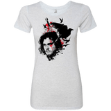 T-Shirts Heather White / Small KING IN THE NORTH Women's Triblend T-Shirt