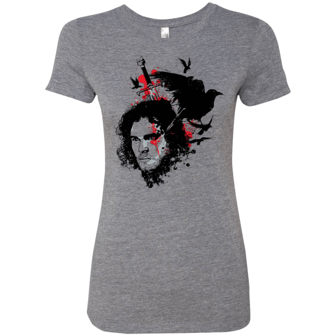 T-Shirts Premium Heather / Small KING IN THE NORTH Women's Triblend T-Shirt