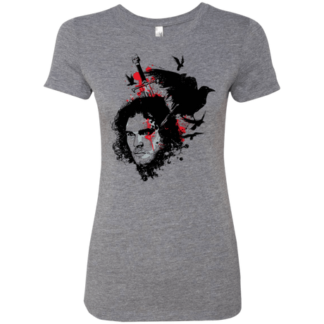 T-Shirts Premium Heather / Small KING IN THE NORTH Women's Triblend T-Shirt