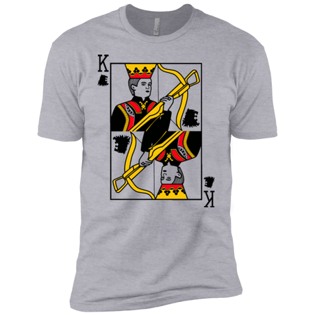 T-Shirts Heather Grey / YXS King Joffrey Boys Premium T-Shirt