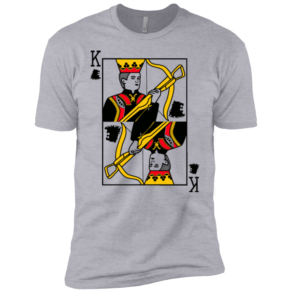 T-Shirts Heather Grey / YXS King Joffrey Boys Premium T-Shirt