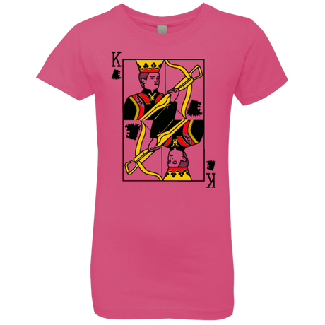 T-Shirts Hot Pink / YXS King Joffrey Girls Premium T-Shirt