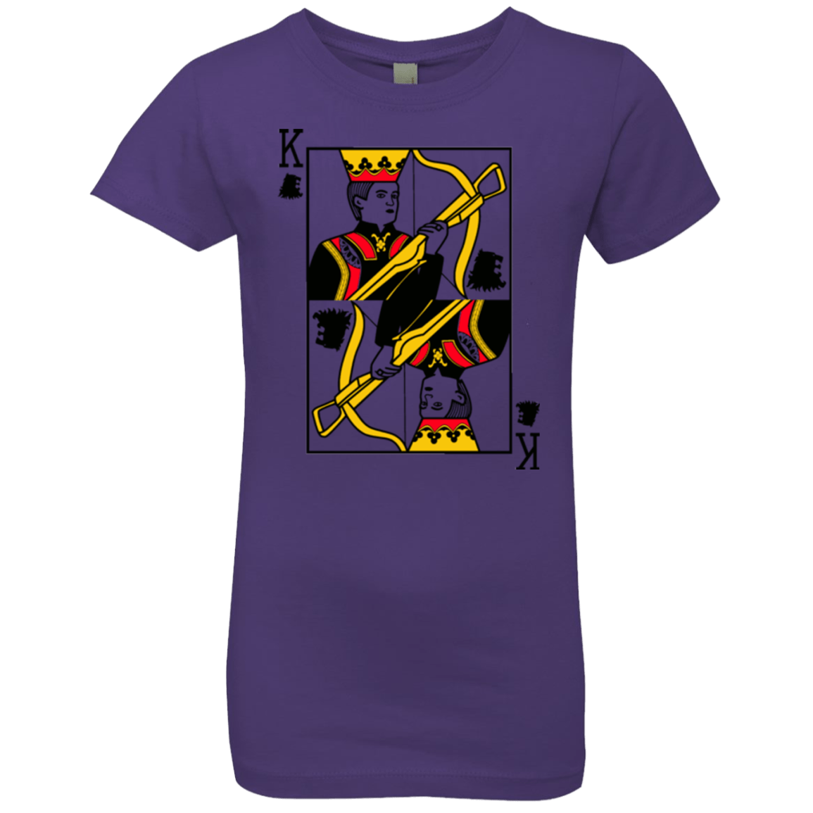 T-Shirts Purple Rush / YXS King Joffrey Girls Premium T-Shirt