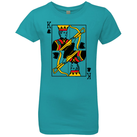 T-Shirts Tahiti Blue / YXS King Joffrey Girls Premium T-Shirt