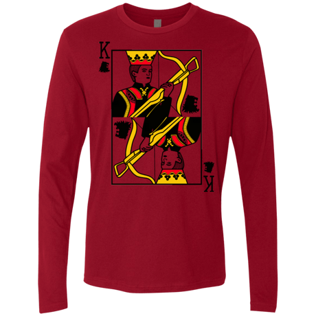 T-Shirts Cardinal / Small King Joffrey Men's Premium Long Sleeve