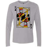 T-Shirts Heather Grey / Small King Joffrey Men's Premium Long Sleeve