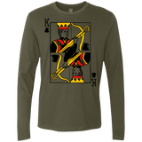 T-Shirts Military Green / Small King Joffrey Men's Premium Long Sleeve
