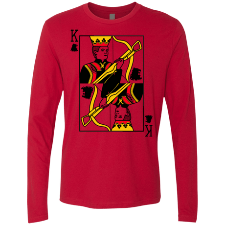 T-Shirts Red / Small King Joffrey Men's Premium Long Sleeve