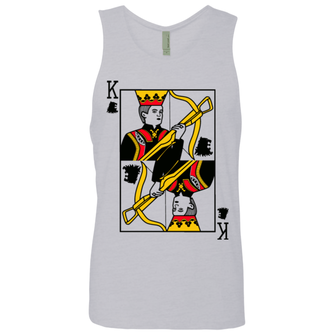 T-Shirts Heather Grey / Small King Joffrey Men's Premium Tank Top