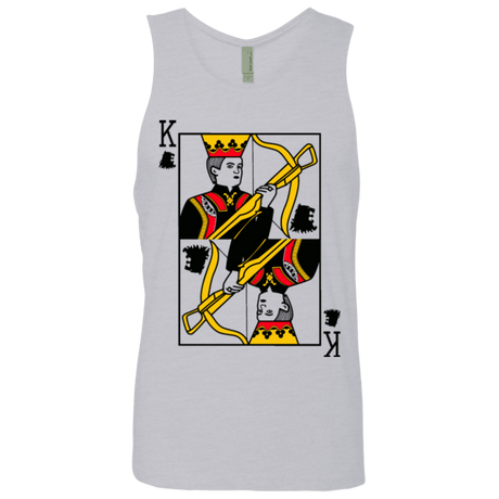 T-Shirts Heather Grey / Small King Joffrey Men's Premium Tank Top