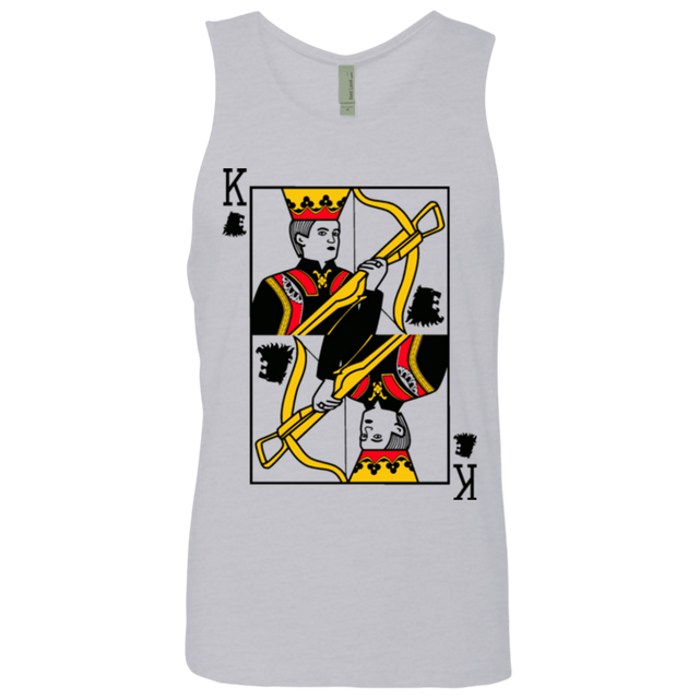 T-Shirts Heather Grey / Small King Joffrey Men's Premium Tank Top