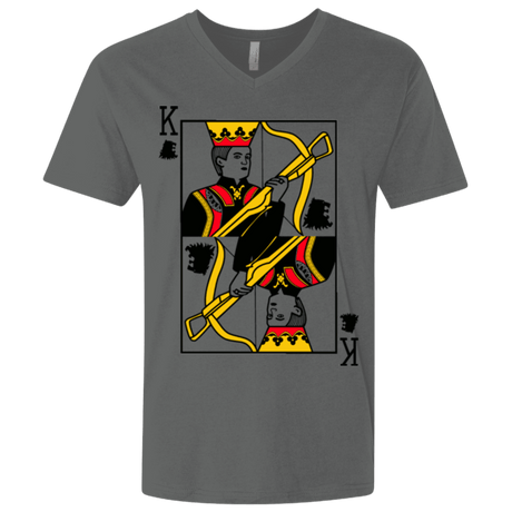 T-Shirts Heavy Metal / X-Small King Joffrey Men's Premium V-Neck