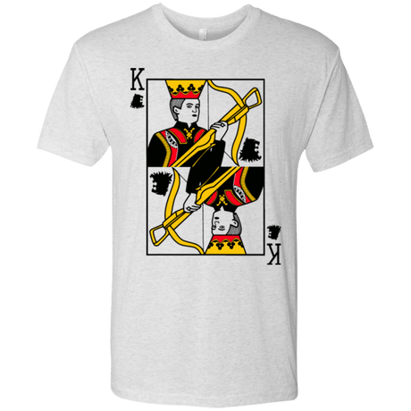 T-Shirts Heather White / Small King Joffrey Men's Triblend T-Shirt
