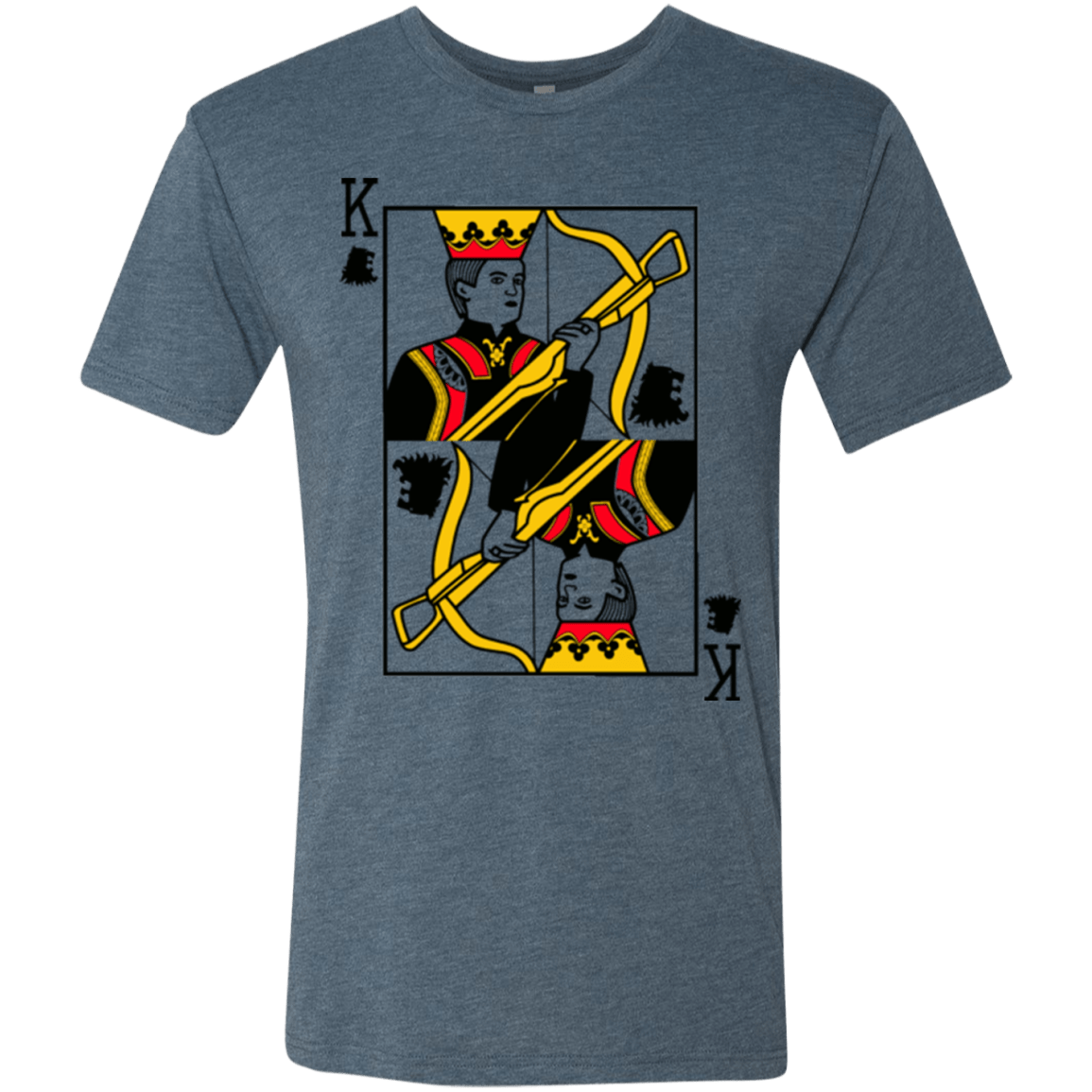 T-Shirts Indigo / Small King Joffrey Men's Triblend T-Shirt