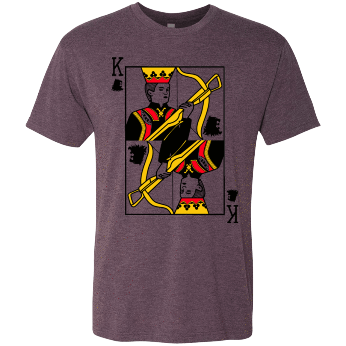 T-Shirts Vintage Purple / Small King Joffrey Men's Triblend T-Shirt