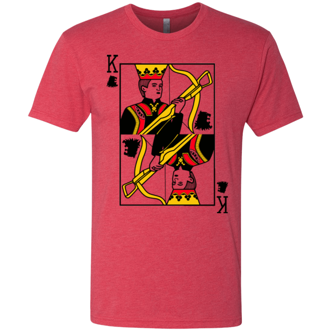 T-Shirts Vintage Red / Small King Joffrey Men's Triblend T-Shirt