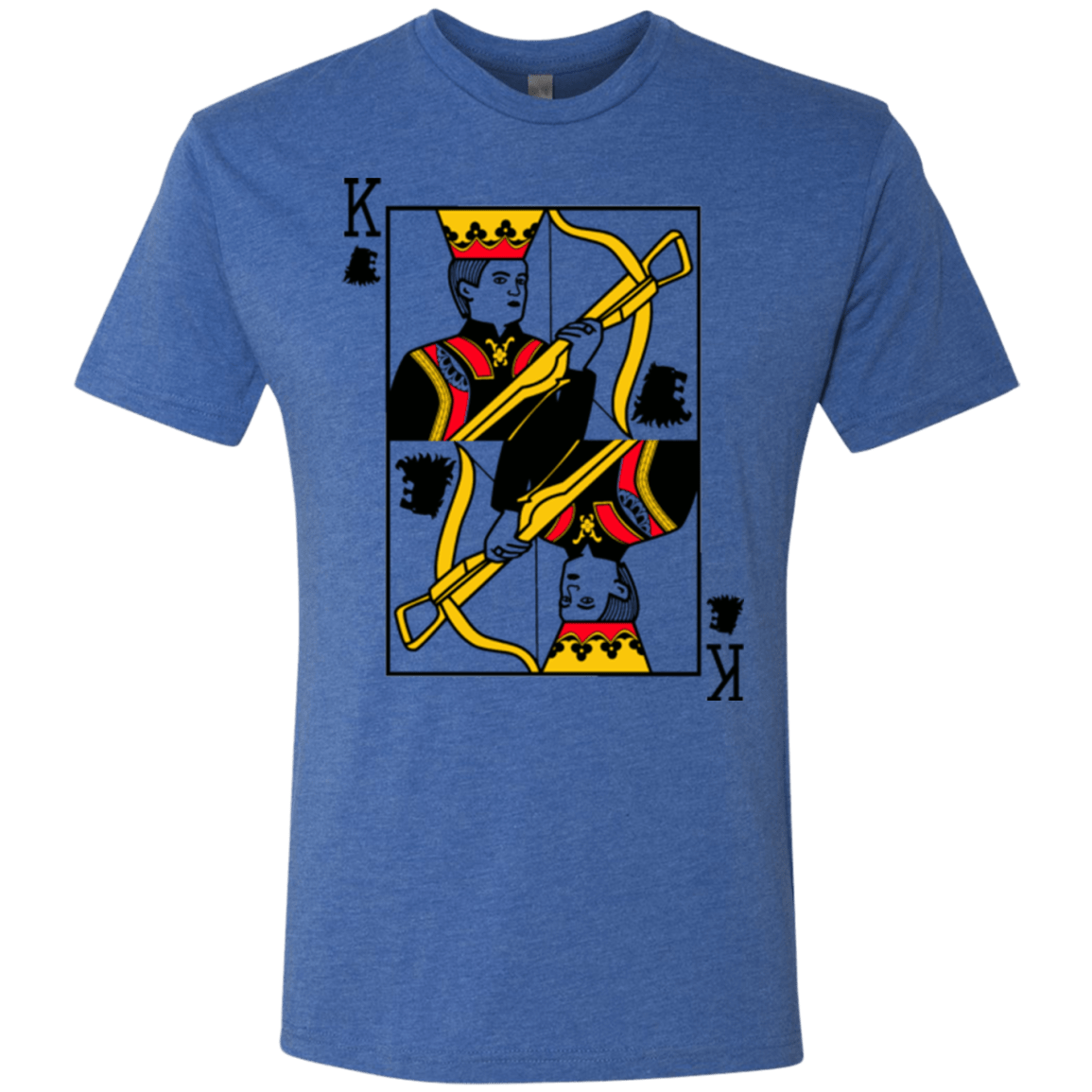 T-Shirts Vintage Royal / Small King Joffrey Men's Triblend T-Shirt