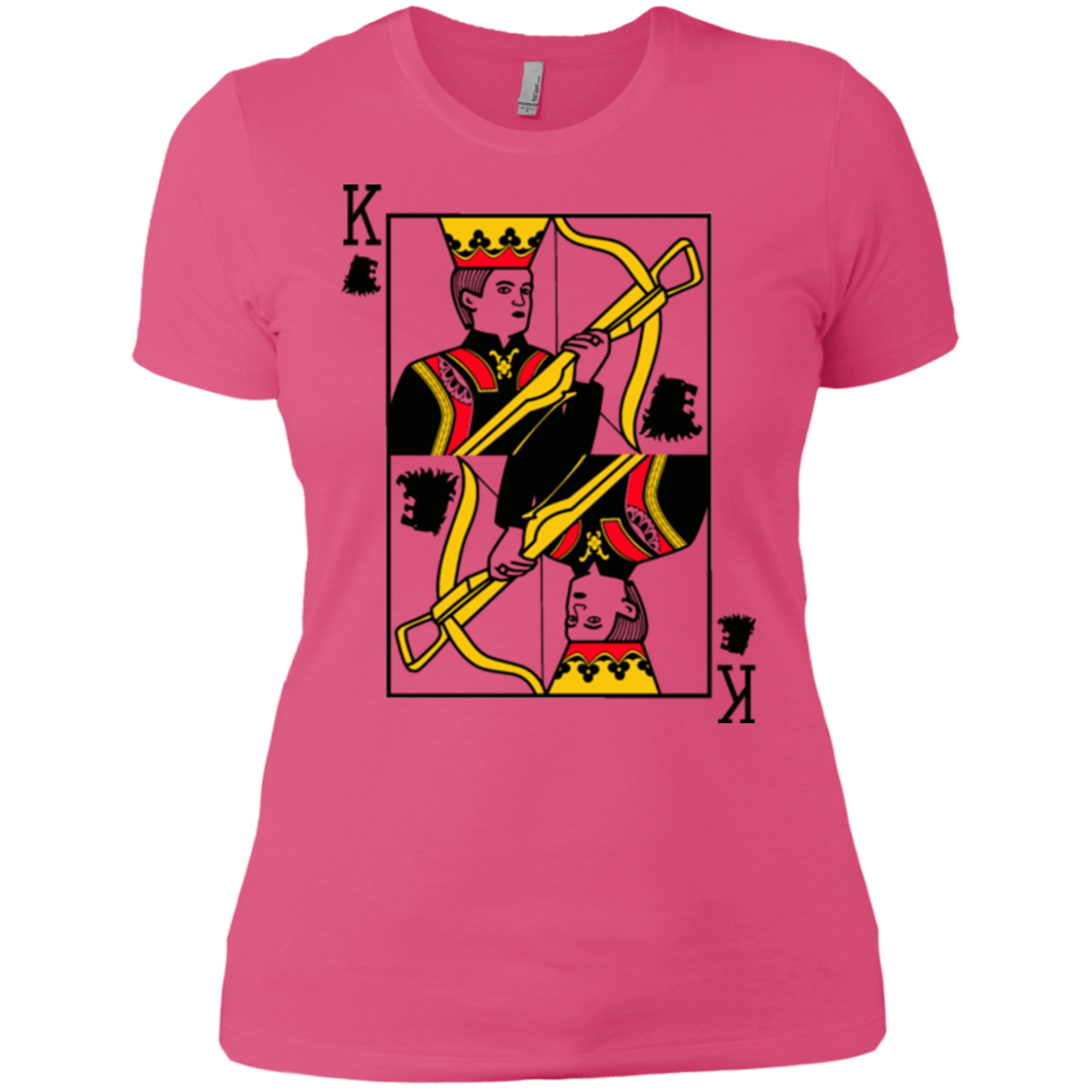 T-Shirts Hot Pink / X-Small King Joffrey Women's Premium T-Shirt