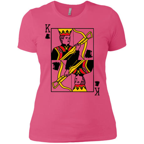 T-Shirts Hot Pink / X-Small King Joffrey Women's Premium T-Shirt