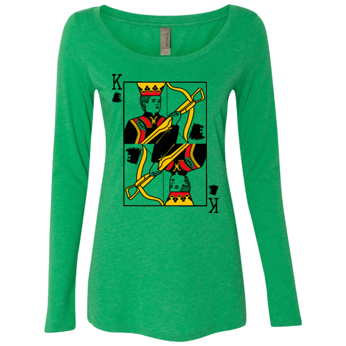 T-Shirts Envy / Small King Joffrey Women's Triblend Long Sleeve Shirt