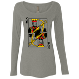 T-Shirts Venetian Grey / Small King Joffrey Women's Triblend Long Sleeve Shirt