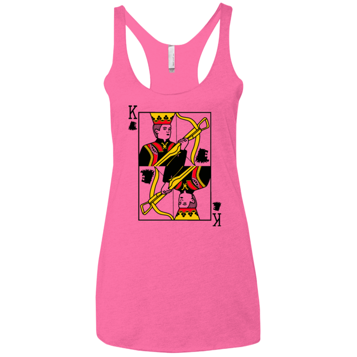 T-Shirts Vintage Pink / X-Small King Joffrey Women's Triblend Racerback Tank