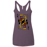 T-Shirts Vintage Purple / X-Small King Joffrey Women's Triblend Racerback Tank