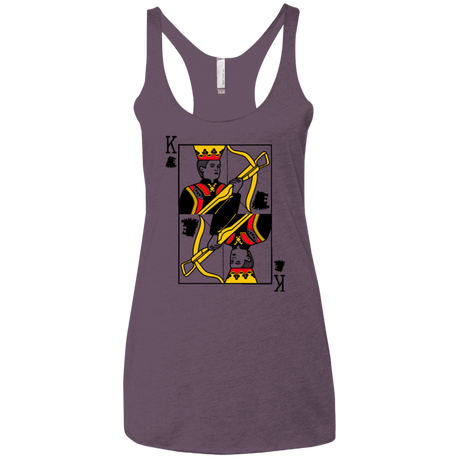 T-Shirts Vintage Purple / X-Small King Joffrey Women's Triblend Racerback Tank
