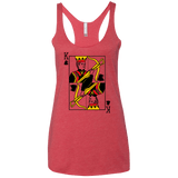 T-Shirts Vintage Red / X-Small King Joffrey Women's Triblend Racerback Tank