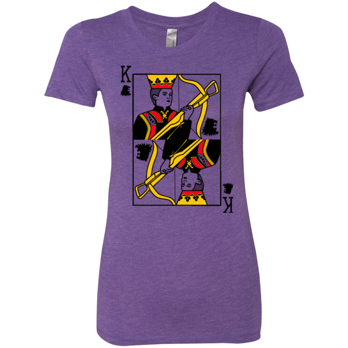 T-Shirts Purple Rush / Small King Joffrey Women's Triblend T-Shirt