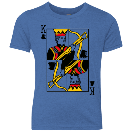 T-Shirts Vintage Royal / YXS King Joffrey Youth Triblend T-Shirt