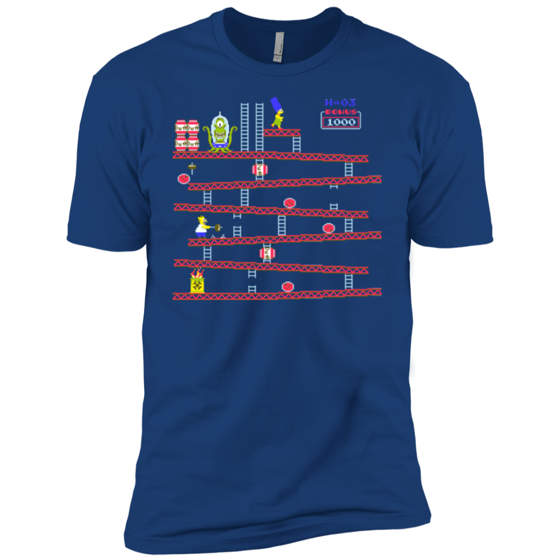 T-Shirts Royal / YXS King Kang Boys Premium T-Shirt