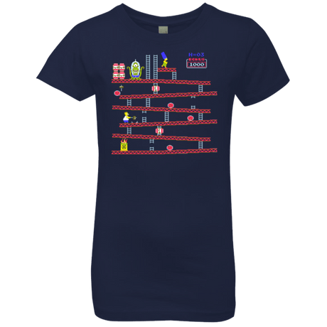 T-Shirts Midnight Navy / YXS King Kang Girls Premium T-Shirt