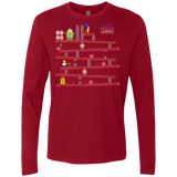 T-Shirts Cardinal / Small King Kang Men's Premium Long Sleeve