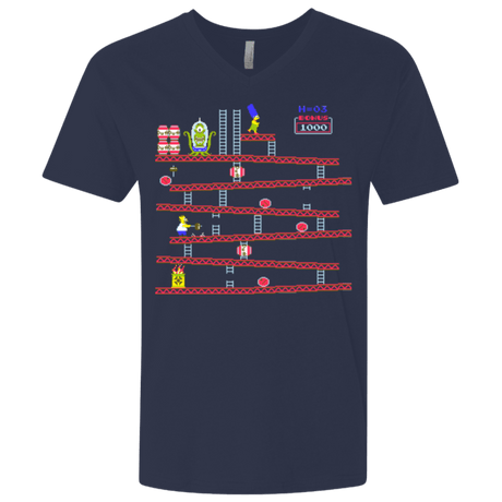 T-Shirts Midnight Navy / X-Small King Kang Men's Premium V-Neck