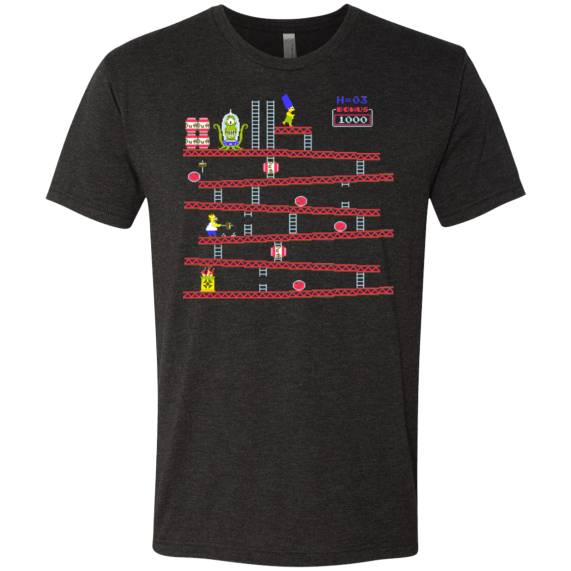 King Kang Men's Triblend T-Shirt