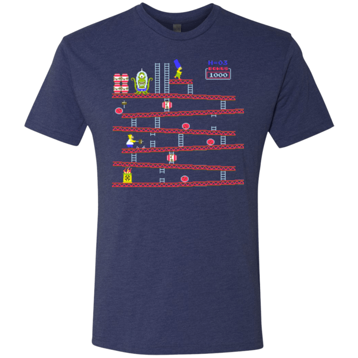 King Kang Men's Triblend T-Shirt