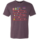 T-Shirts Vintage Purple / Small King Kang Men's Triblend T-Shirt