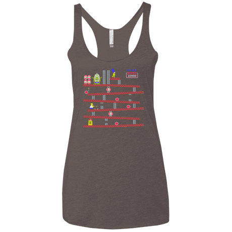T-Shirts Macchiato / X-Small King Kang Women's Triblend Racerback Tank