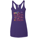 King Kang Women's Triblend Racerback Tank