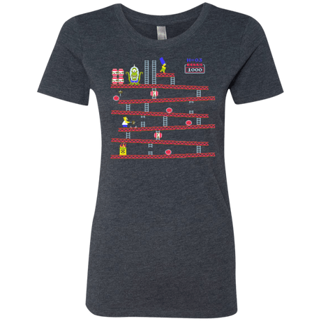 T-Shirts Vintage Navy / Small King Kang Women's Triblend T-Shirt