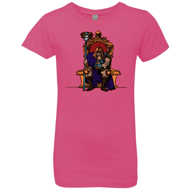 T-Shirts Hot Pink / YXS King Of Eternia Girls Premium T-Shirt