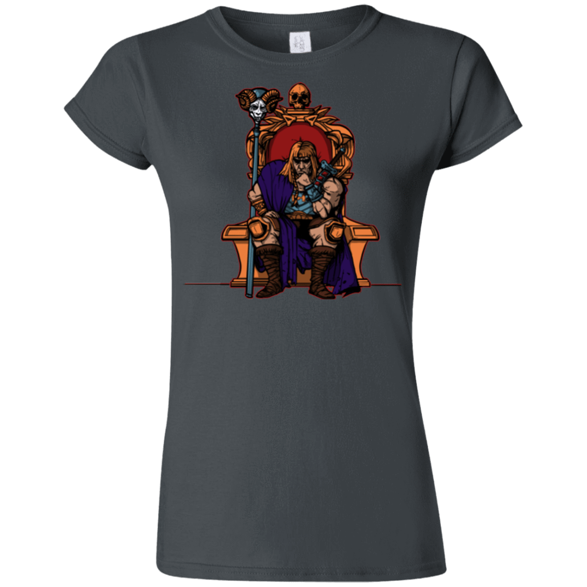 T-Shirts Charcoal / S King Of Eternia Junior Slimmer-Fit T-Shirt