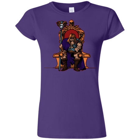 T-Shirts Purple / S King Of Eternia Junior Slimmer-Fit T-Shirt