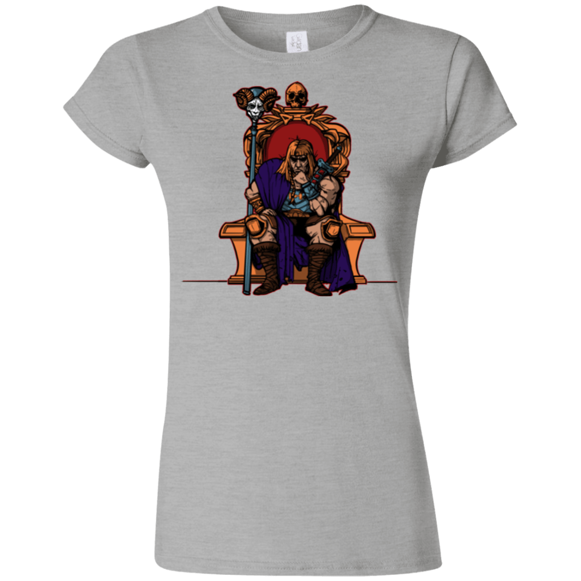 T-Shirts Sport Grey / S King Of Eternia Junior Slimmer-Fit T-Shirt