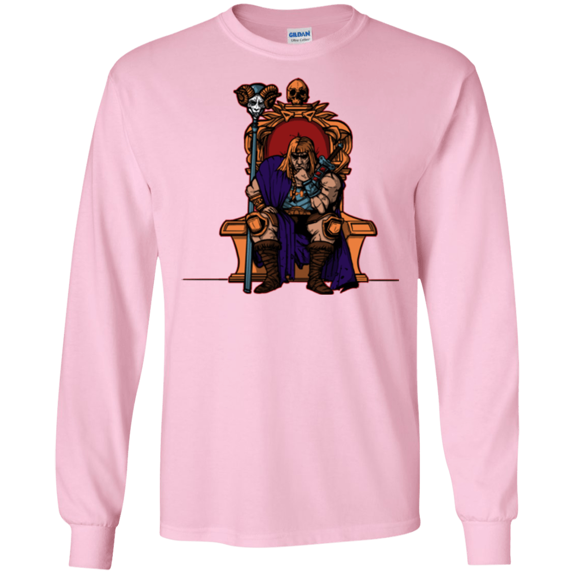 T-Shirts Light Pink / S King Of Eternia Men's Long Sleeve T-Shirt