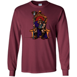 T-Shirts Maroon / S King Of Eternia Men's Long Sleeve T-Shirt