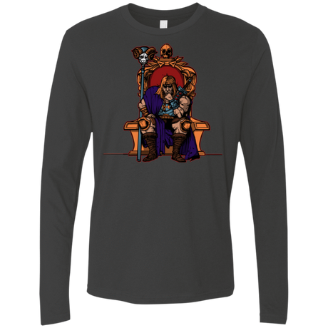T-Shirts Heavy Metal / S King Of Eternia Men's Premium Long Sleeve