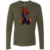 T-Shirts Military Green / S King Of Eternia Men's Premium Long Sleeve