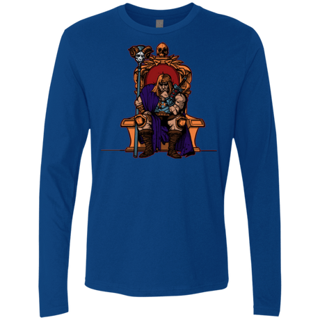 T-Shirts Royal / S King Of Eternia Men's Premium Long Sleeve